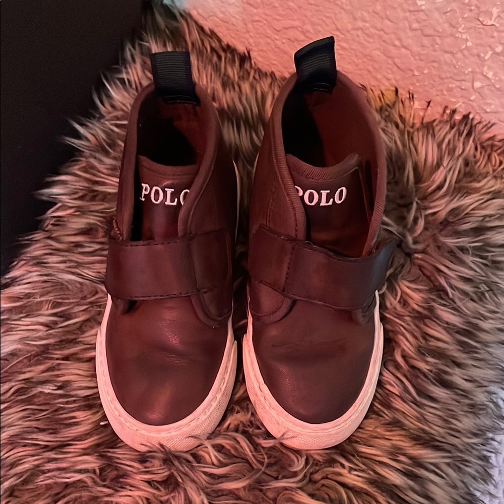 Polo by Ralph Lauren Brown Boots with Classic Design